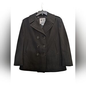 Authentic Vintage US Military Peacoat - Defense Logistics Agency - Women